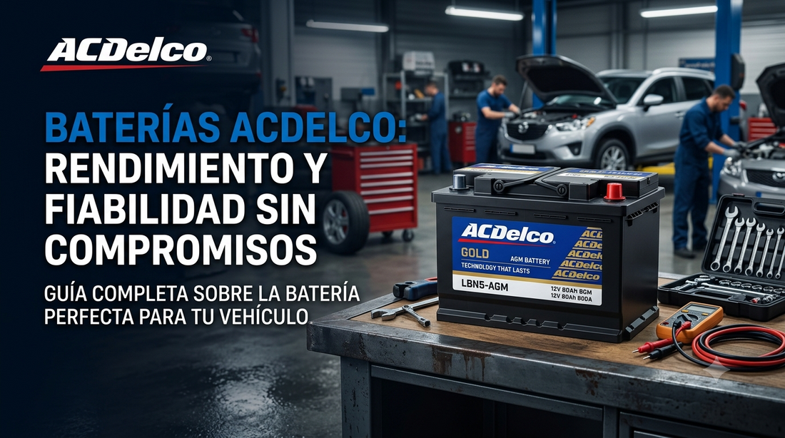 Baterías ACDelco una parte importante para tu vehÍculo !