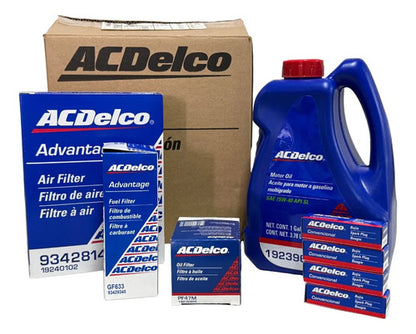 Kit Afinacion Chevy 1.4, 1.6, 94-12 Aceite 15w40 Soemx