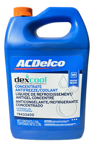 Anticongelante ACDelco Naranja Dex Cool Concentrado 3.8 L | 19433400