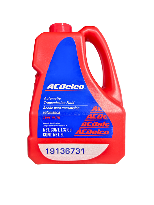 Aceite Transmisión Automática DEXRON lll 5L | 19136731 | ACDelco