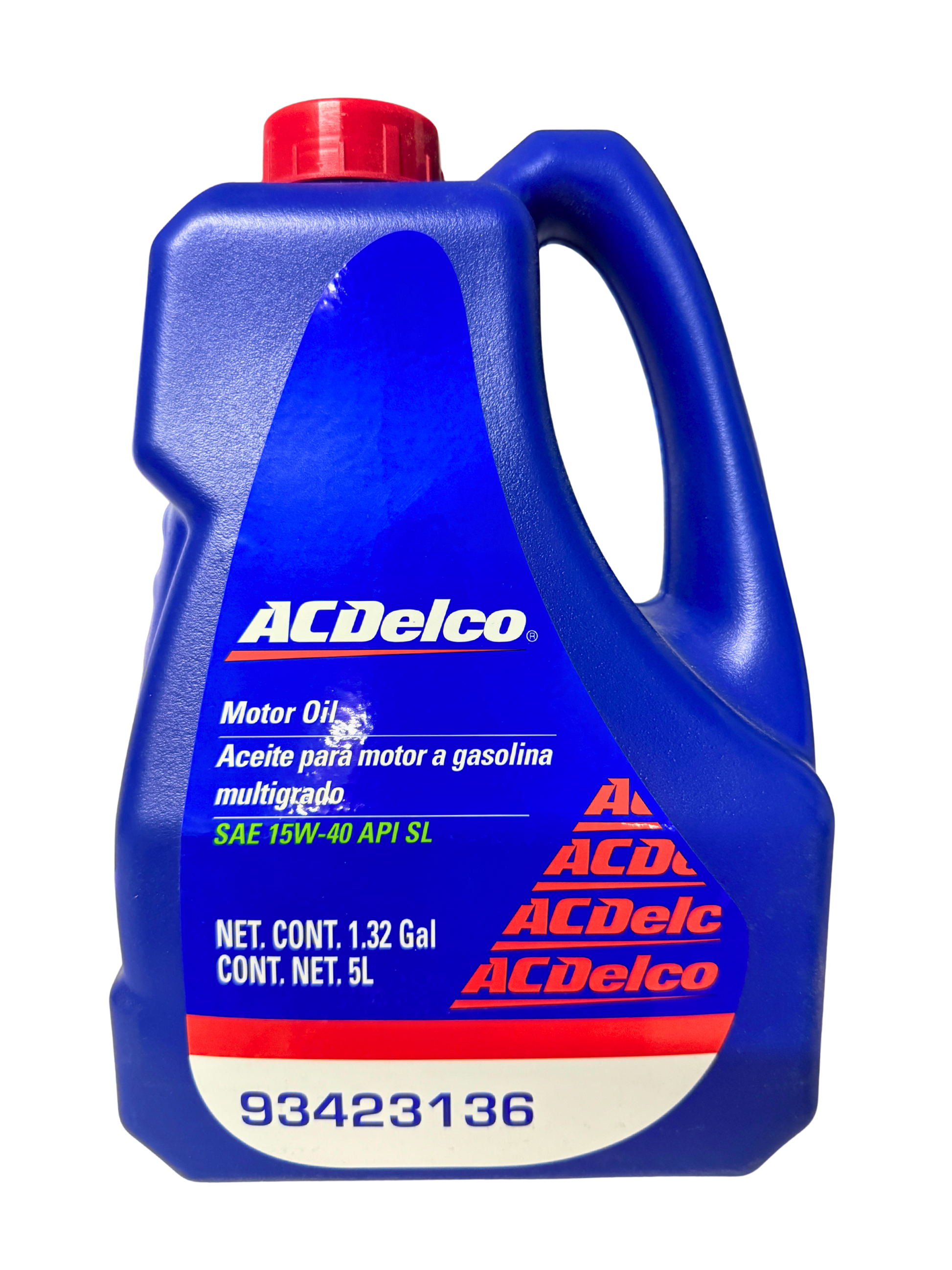 Aceite Multigrado SAE 15w40 Mineral 5L | 93423136 | ACDelco