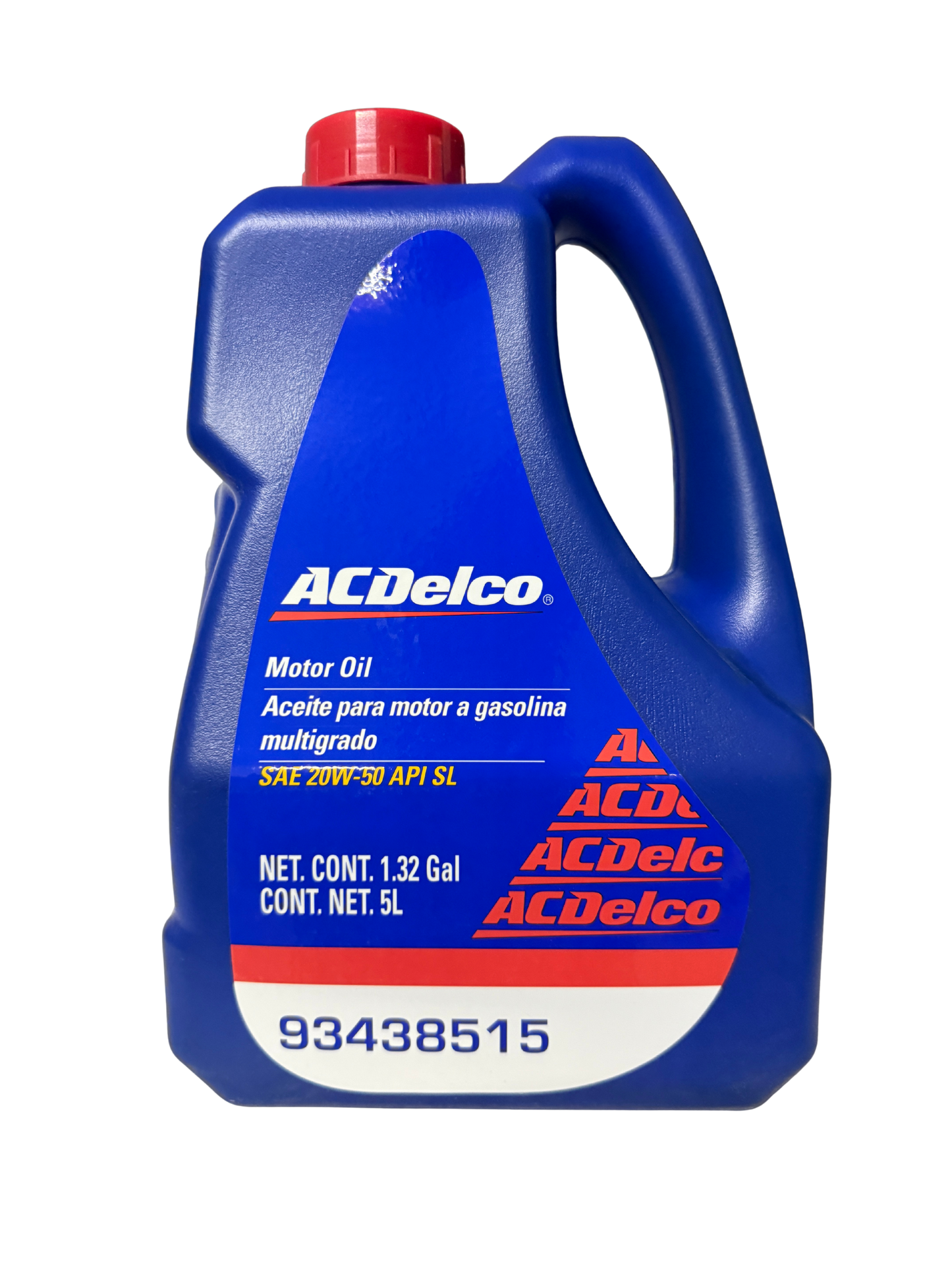 Compra Aceite 20w50 SAE Mineral 5 L | 93438515 | ACDelco, Envío en ZMG, a México por paquetería o retiro en Refaccionaria Albarrán.
