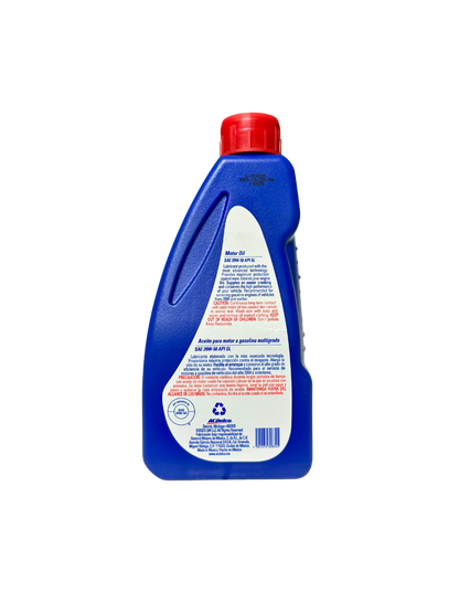 Compra Aceite 20w50 SAE Mineral 946 ML | 93438514 | ACDelco, Envío en ZMG, a México por paquetería o retiro en Refaccionaria Albarrán.