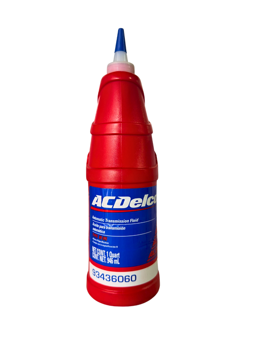 Compra Aceite Transmisión Automática ATF DEXRON III 946 ML | 93436060 | ACDelco, Envío en ZMG, a México por paquetería o retiro en Refaccionaria Albarrán.
