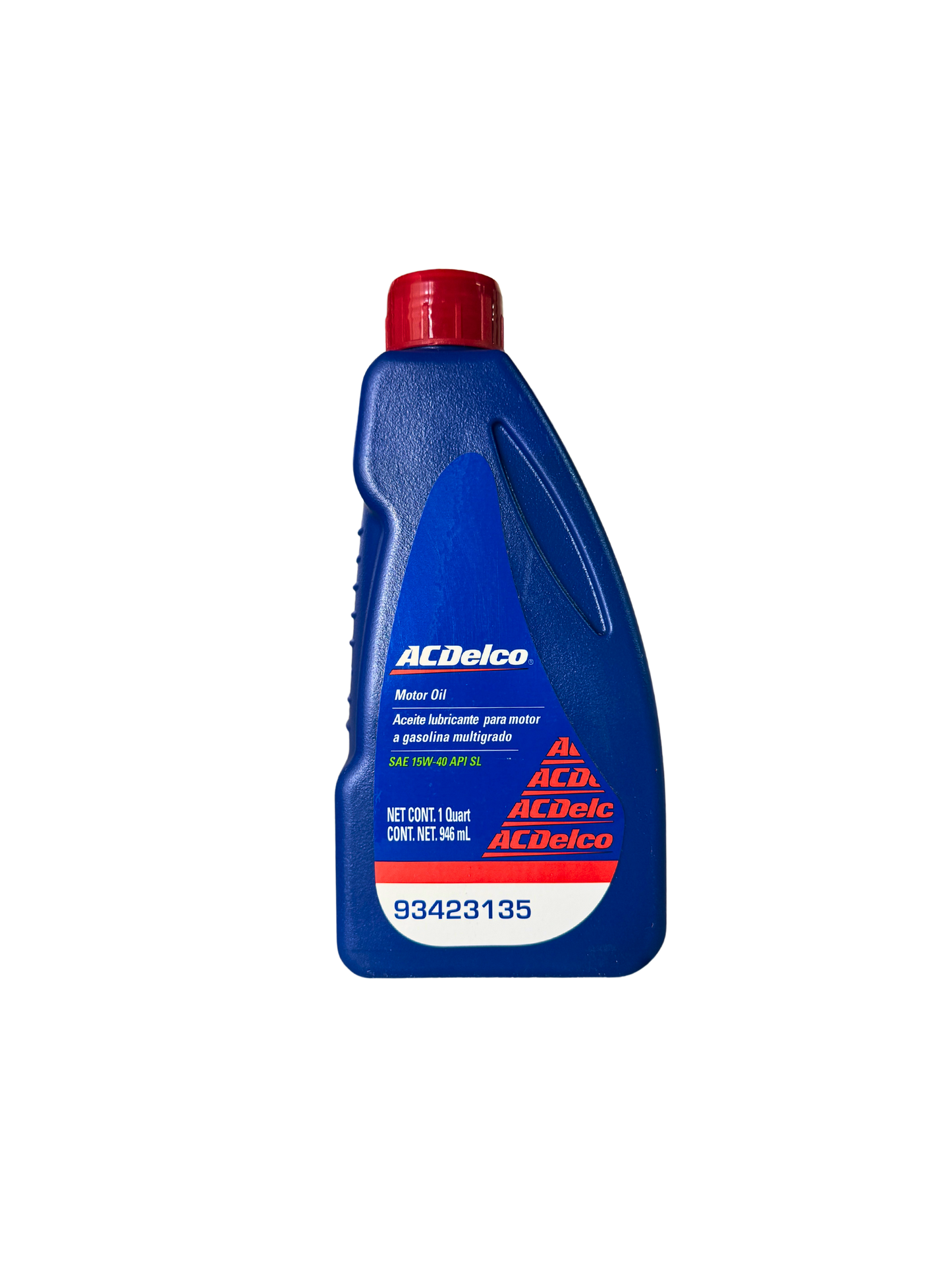 Compra Aceite 15w40 SAE Mineral 946 ML | 93423135 | ACDelco, Envío en ZMG, a México por paquetería o retiro en Refaccionaria Albarrán.
