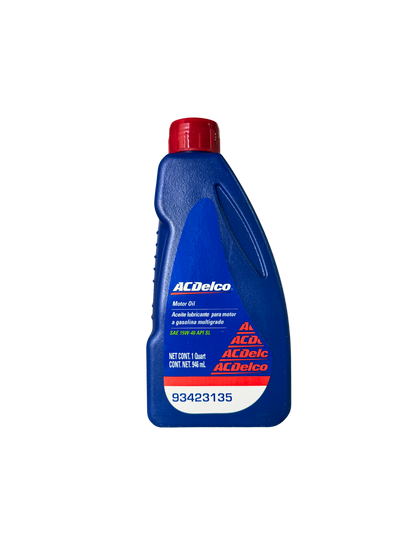 Compra Aceite 15w40 SAE Mineral 946 ML | 93423135 | ACDelco, Envío en ZMG, a México por paquetería o retiro en Refaccionaria Albarrán.