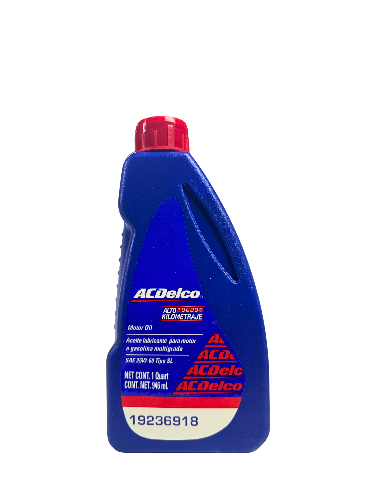 Compra Aceite 25w60 SAE Mineral 946 ML | 19236918 | ACDelco, Envío en ZMG, a México por paquetería o retiro en Refaccionaria Albarrán.