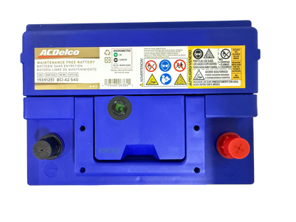 Compra Bateria ACDelco compatible con spark, beat, matiz, atos, i10, palio y varios modelos mas, compra en linea y te llevamos a domicilio en la ZMG.