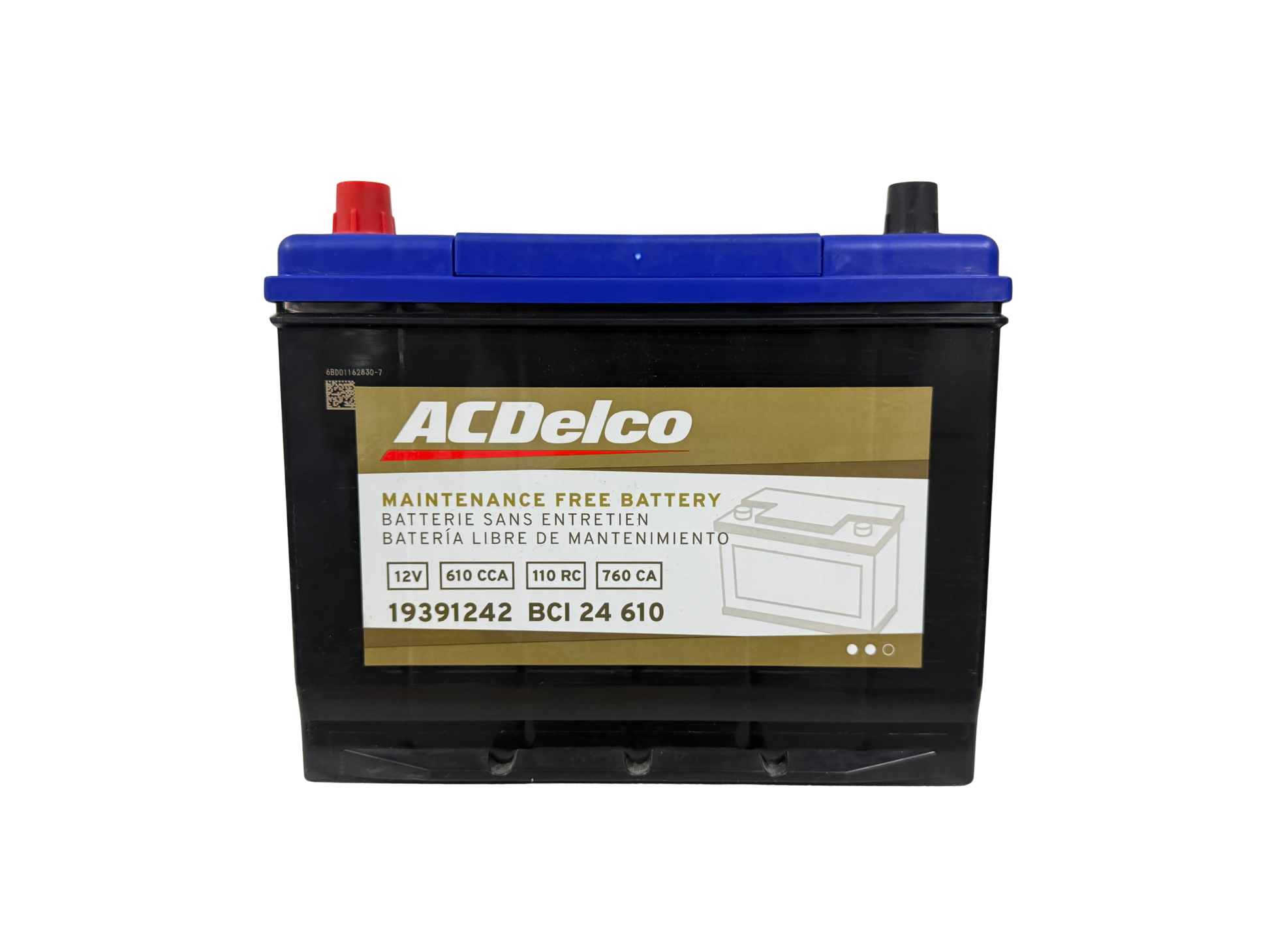 Acumulador ACDelco 19391242 para Xterra, Accord, Frontier, Pathfinder, Discovey, Q45, Eclipse, Montero, etc ¡Envíos el mismo día en ZMG!