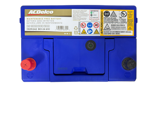 Acumulador ACDelco 19391242 para Xterra, Accord, Frontier, Pathfinder, Discovey, Q45, Eclipse, Montero, etc ¡Envíos el mismo día en ZMG!