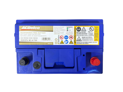 Acumulador ACDelco 19391276 BCI 41 (720 CCA / 900 CA) 12V. Potencia superior de arranque para Jetta, Golf, Bora, Pointer, Mustang y más. ¡Envíos el mismo día!