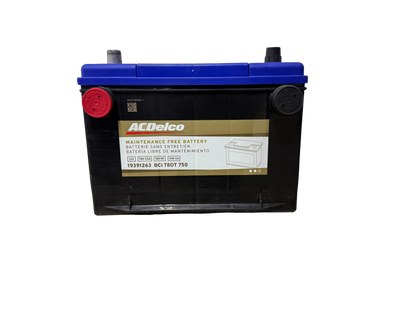 Acumulador ACDelco 19391263 BCI 78DT (750 CCA / 930 CA) 12V. Terminal dual para camionetas, Express, Suburban y SUVs. ¡Pídela hoy con despacho rápido!