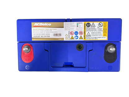 Acumulador ACDelco 19391287 BCI 31R (900 CCA / 1125 CA) 12V. Batería de servicio pesado para camiones, autobuses y equipo agrícola. ¡Pídela hoy mismo!