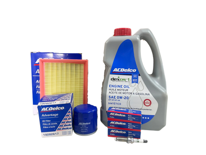 Compra Kit afinacion ACDelco Chevrolet Onix (2023-2026), Envío en ZMG, a México por paquetería o retiro en Refaccionaria Albarrán.
